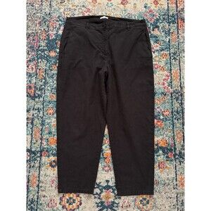 Eileen Fisher Women's Organic Cotton Hemp Twill Pants Size 14
